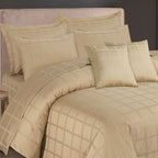 Cotton Sateen Quilt Cover Set 8 Pcs Square Boulder-40141