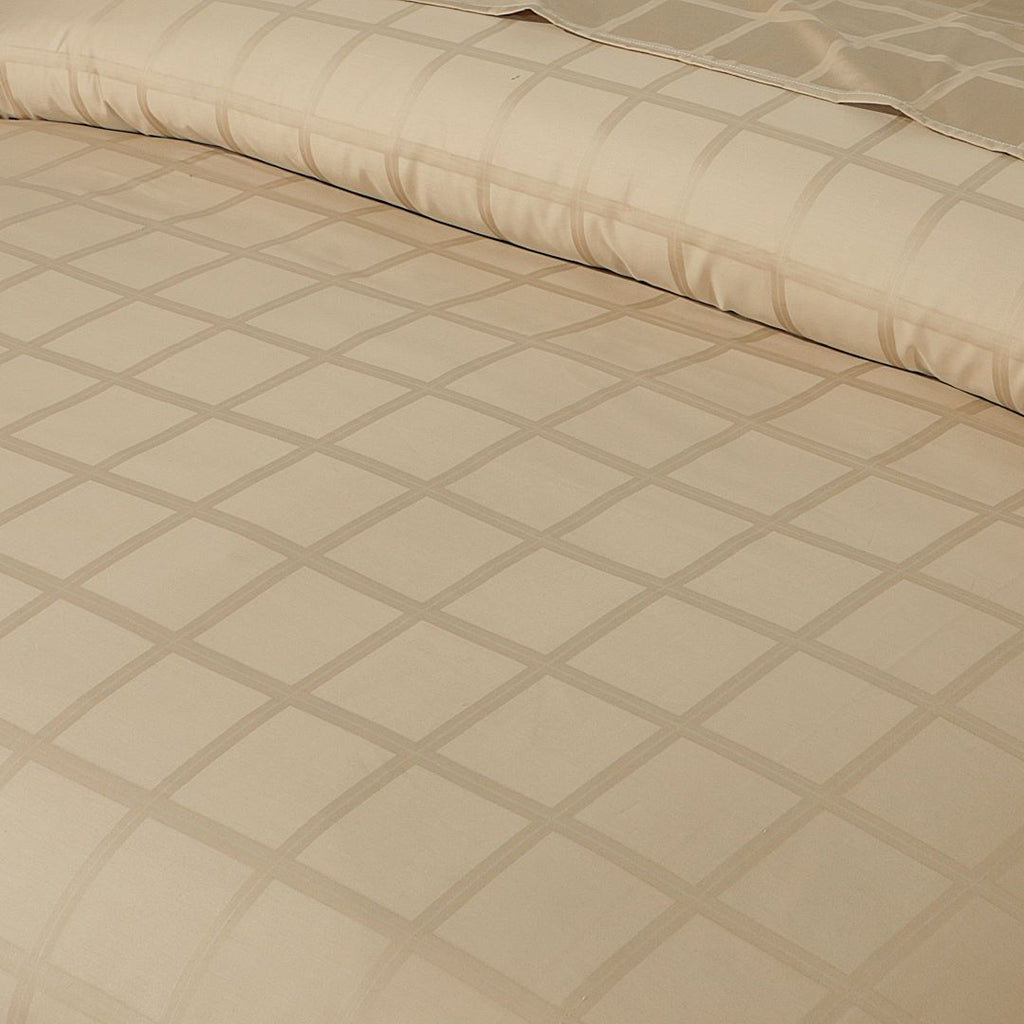 Cotton Sateen Quilt Cover Set 8 Pcs Square Boulder-40141