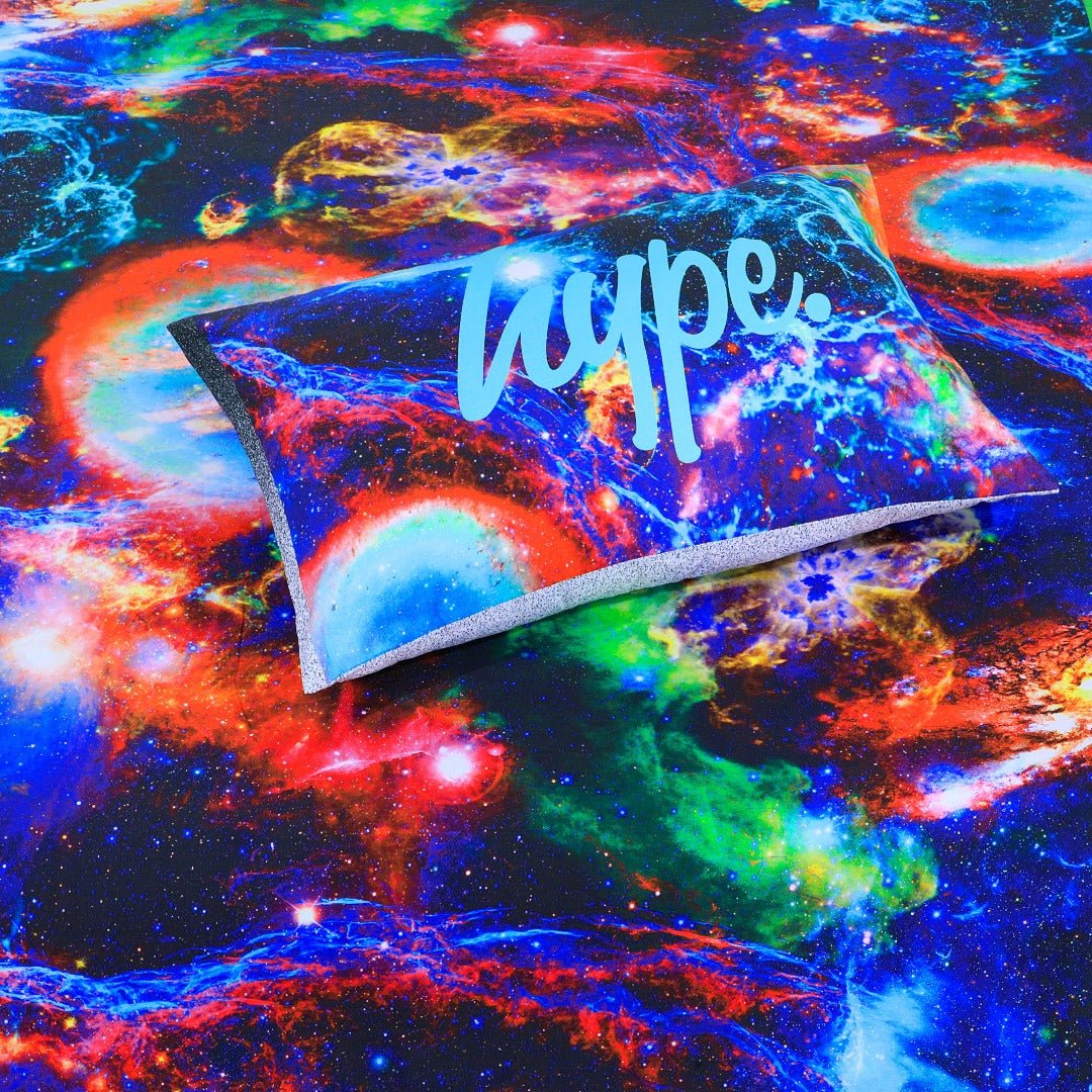 Cartoon Character Bed Sheet Hype Galaxy Single - 30181 - Lotus