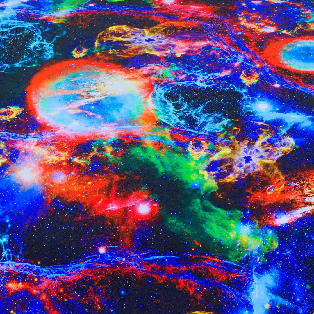 Cartoon Character Bed Sheet Hype Galaxy Single - 30181 - Lotus