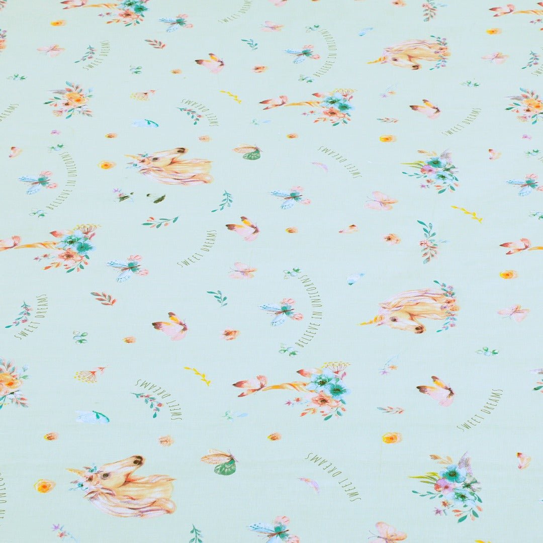 Cartoon Character Bed Sheet Sweet Dreams King - 30172 - Lotus