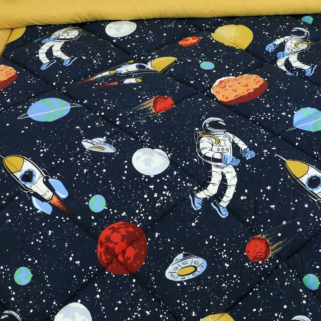 Cartoon Character Comforter Set Astronauts Space - 30165 - Lotus