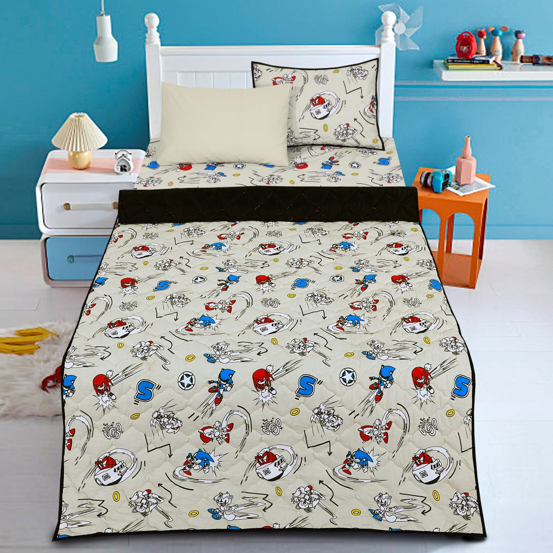 Cartoon Character Summer Comforter Soonic - 30175 - Lotus