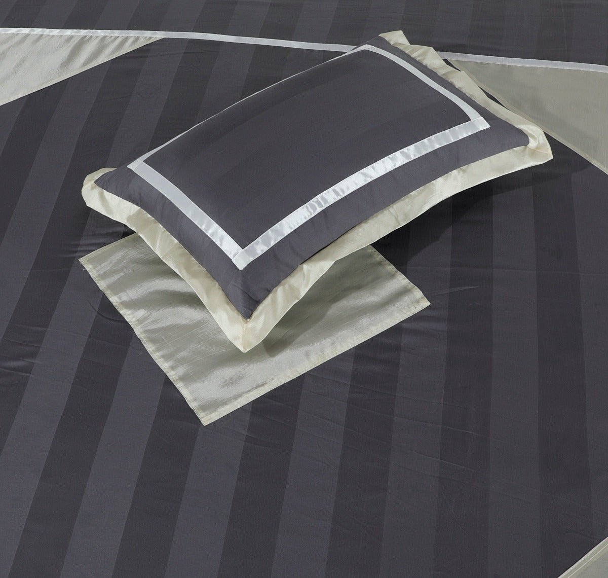 Cotton Sateen Bed Sheet Dark Gray - 40102 - Lotus