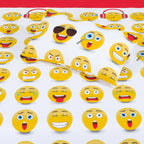 Cartoon Character Bed Sheet Emogies Single-30194