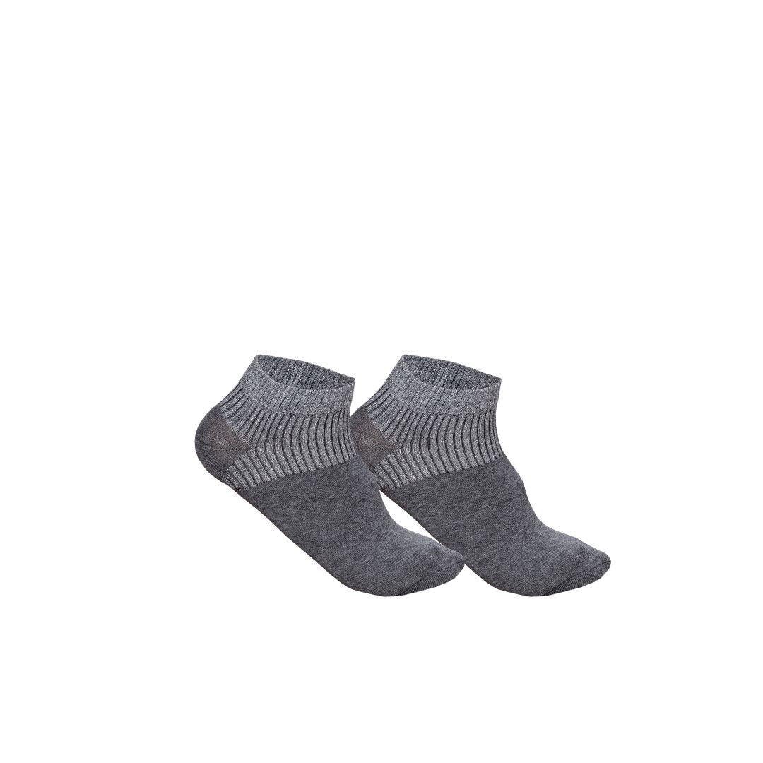 Kid's Ankle Socks ( PACK OF 2 ) 8 - 12 Year - 1021 - Lotus