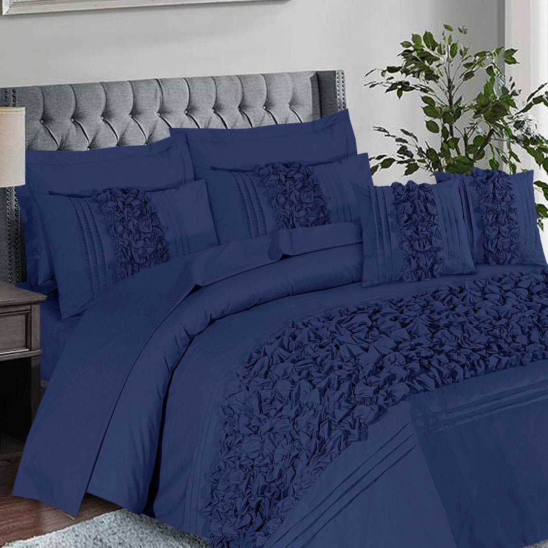 Roly - Poly Duvet Cover 8 Pcs Set Navy - 40205 RFS - Lotus