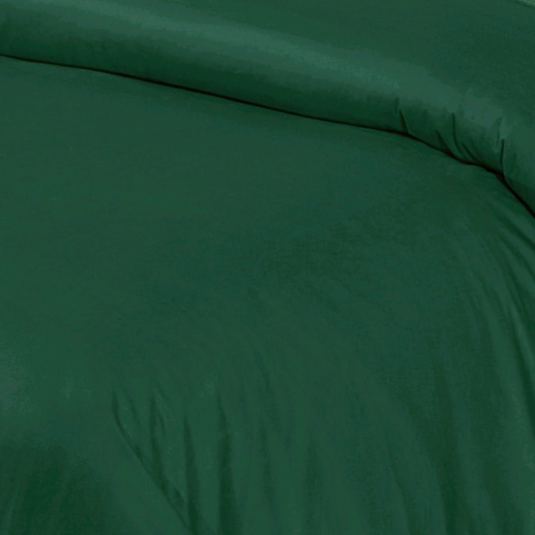Royal Velvet Bed Sheet Set - Forest Green, King Size, 5 Pc, Limited Stock - Lotus