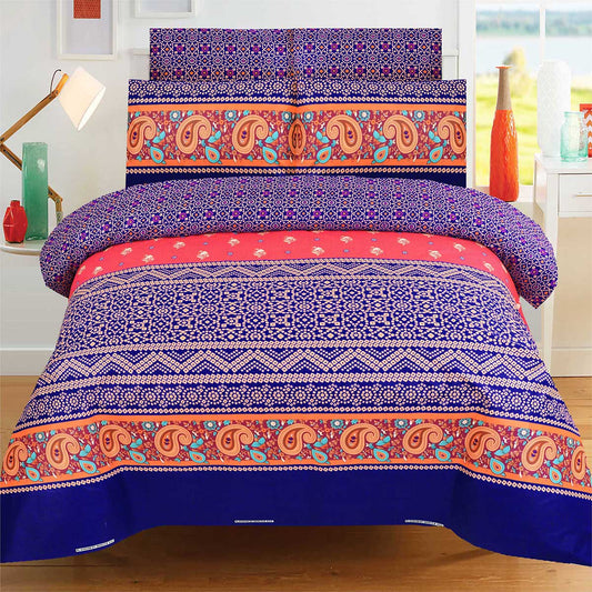 Summer Comforter Set 6 Pcs D - 800 - Lotus