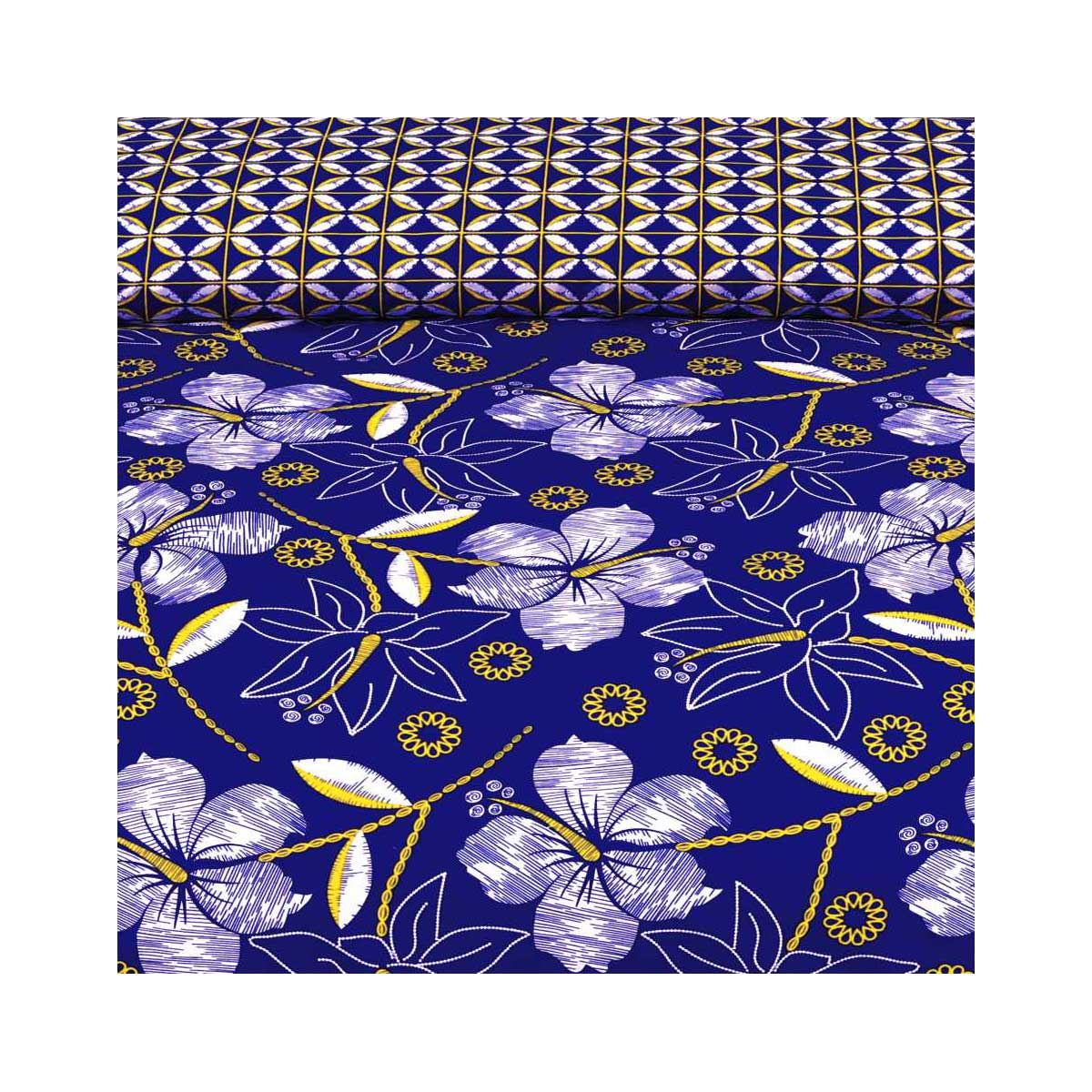 Summer Comforter Set 6 Pcs D - 801 - Lotus