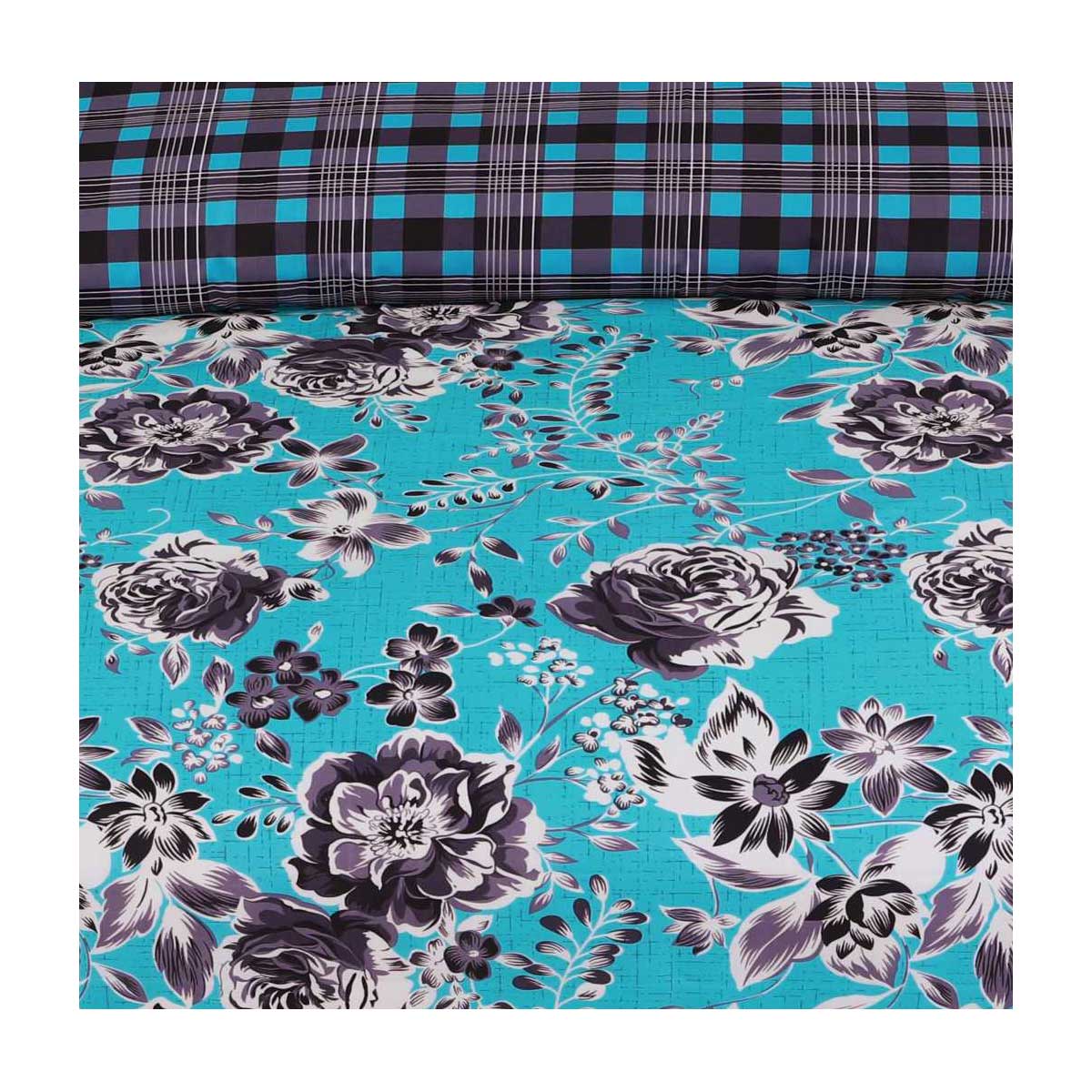 Summer Comforter Set 6 Pcs D - 802 - Lotus