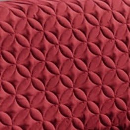 Ultrasonic Microfiber Sofa Cover Maroon - RFS - Lotus