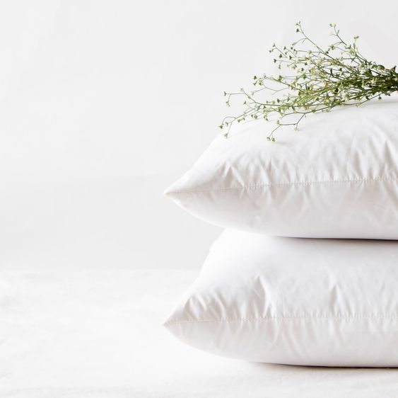 White Filled Pillow - 40127 - Lotus